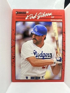 🔥 1990 Donruss Kirk Gibson #368 🔥 - Picture 1 of 2