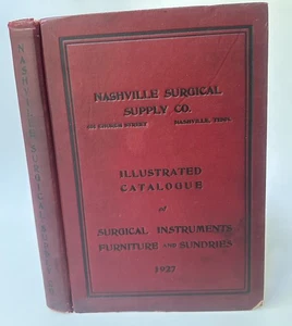 Nashville Chirurgisches Zubehör Katalog 1927 Instrumente, Möbel und Kleinigkeiten HC - Bild 1 von 20