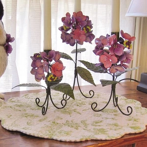 Hydrangea Cardholder Set of 3 - Picture 1 of 1