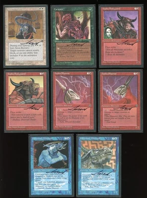 Homelands - Anson Maddocks Artist Proofs - 8 Artist Proofs - 1995 - MTG - Image 1 of 2