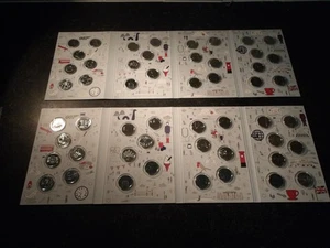 GREAT BRITAIN = THE ROYAL MINT 2018 + 2019 10p A TO Z COIN SETS - IN FOLDER U/C - Bild 1 von 17