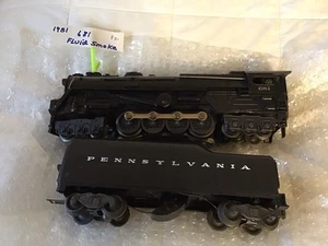 Lionel 681  Turbine Engine w/LIQUID SMOKE & Lionel 2046W Pa. Tender - SEE VIDEO - Picture 1 of 7