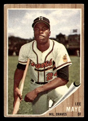 1962 Topps #518 Lee Maye - VGEX-EX *TedsCardShack* - Image 1 of 2