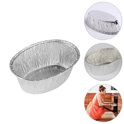  125pcs Cooking Cake Bowls Vassoi di grandi dimensioni Barbecue Ciotole per - Immagine 1 di 4