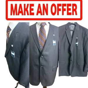🔥🔥Blazer tuta sella nuova con etichette giacca separata uomo 50L grigio antracite 0167 - Foto 1 di 5