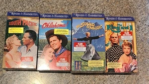 RARE The Sound of Music, Oklahoma, King And I, South Pacific VHS Cassette, (C6) - Picture 1 of 11