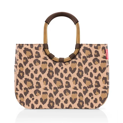 reisenthel loopshopper Tasche L Einkaufstasche Korb leo macchiato OR6047