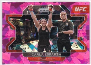 2022 Panini Prizm UFC SP Pink CRACKED ICE PRIZM #77 CARLA ESPARZA - Bild 1 von 2