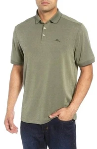 Tommy Bahama Polo Shirt Sea Jade Golf Casual Short Sleeve L - Picture 1 of 5