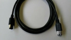 Seltenes FIREWIRE KABEL 6 POL AUF 6 POL 2m IEEE1394-SS-2.0 PC VIDEO Steck/Steck. - Bild 1 von 8