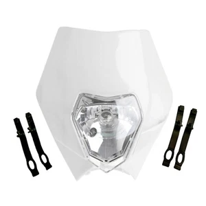 Motorcross Head Light REC REG Motorbike Pit Pro Trail Dirt Bike Motorcycle - Imagen 1 de 12