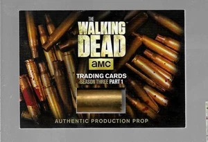Walking Dead season 3 Prop card SC-01 Bullet Shell Casing  - Picture 1 of 1
