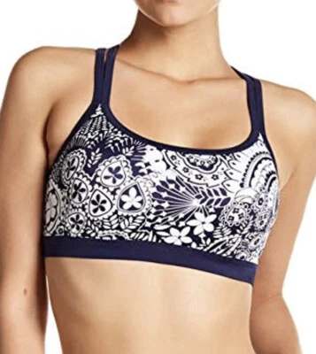 Tommy Bahama Paradise Island Active Banded Scoop Bra Bikini Top (Mare Navy) - Image 1 of 4