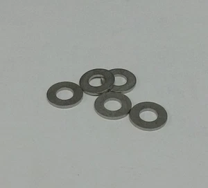 5x Titanium M4 Washers Bike Bicycle Light Weight - Picture 1 of 1