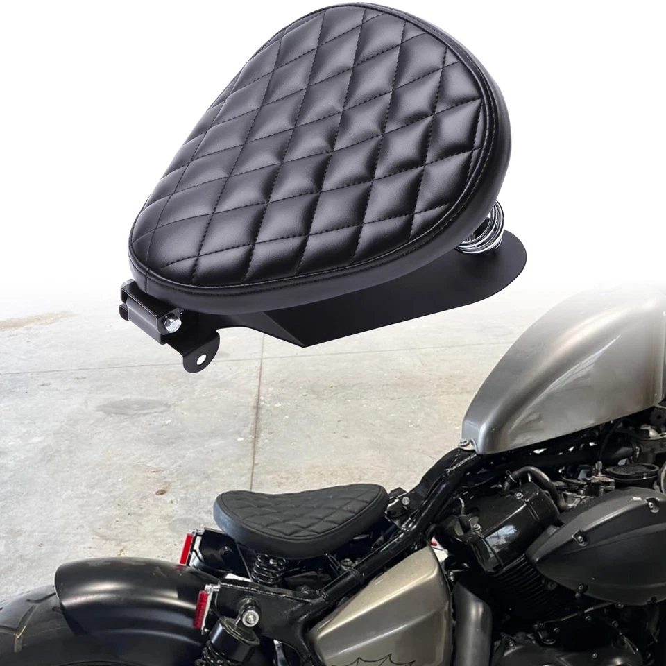 Muelle de asiento individual con base para Honda Shadow Phantom 750 VT750C Bobber motocicleta Foto 1 de 4