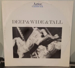 AZTEC CAMERA - DEEP & WIDE & TALL. 1987 UK ROCK 12" SINGLE. PROMO COPY. - Picture 1 of 4
