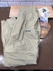 ExOfficio Traveling Convertible Pants Women’s Size 12 Khaki NWT $74 MSRP - Picture 1 of 6