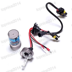 2pcs Car Xenon Super Vision 35W HID Head Light Lamp Bulb 6000K HID 9006 - Bild 1 von 6