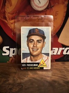1953 Topps #218 Les Fusselman St. Louis Cardinals VG