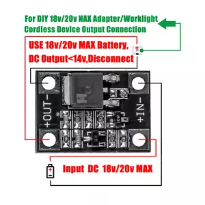 Scheda BMS per batteria 18v/20v MAX fai da te connessione uscita protezione bassa tensione - Foto 1 di 10