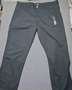 Mens 42 X 30 Wrangler Workwear Relaxed Fit Cargo Pants, Black - Picture 1 of 12