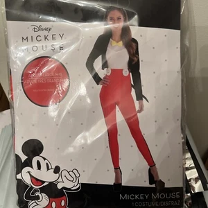 Disney MICKEY MOUSE Adult XL (14-16) 3 Pieces Ladies Costume - NEW! - Picture 1 of 9