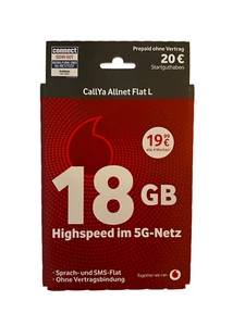 vodafone, callya, Allnet Flat L, 18 GB - Bild 1 von 1