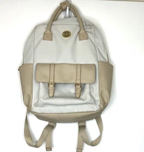 Jungalow Backpack Justina Blakeney Laptop Bag Canvas/Faux Leather - Picture 1 of 9