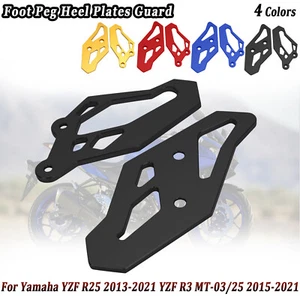 Placas protectoras de tacón de clavija para Yamaha YZF R3 MT-03/25 2015-2021 YZF R25 2013-21 - Imagen 1 de 24
