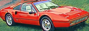 Ferrari 308 328 GTB GTS F40 anno 1975-89 parabrezza parabrezza parabrisa gB - Foto 1 di 3