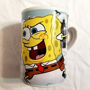 Sponge Bob Square Pants And Patrick Ceramic Coffee Tea Cup Mug Viacom 2007 - Picture 1 of 4
