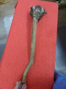 CLUB-20 Genuine Penobscot Native American Root club war weapon ceremonial 1900's - Picture 1 of 12