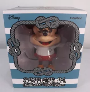NECA Kidrobot Disney Mickey Mouse Sailor M 8" Collectible Vinyl Figure New - Picture 1 of 6