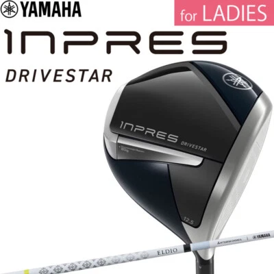 for Ladies YAMAHA Golf Japan Model 2025 INPRES DRIVESTAR Driver ELDIO TM-325D - Image 1 of 4