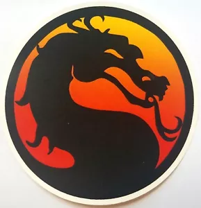Adesivo vinile logo Mortal Kombat - Foto 1 di 2