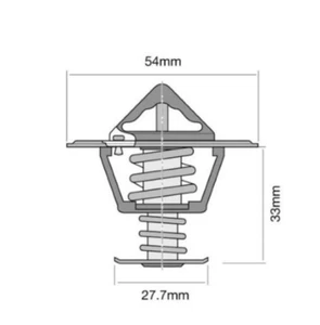 TRIDON Thermostat For HYUNDAI LANTRA ACCENT ELANTRA i30 ix35 i45, KIA KIA CERATO - Picture 1 of 1