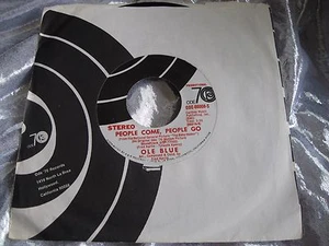 Rare Pop Rock 45 : Ole Blue ~ People Come, People Go ~ Ode 70 Promo - Imagen 1 de 4
