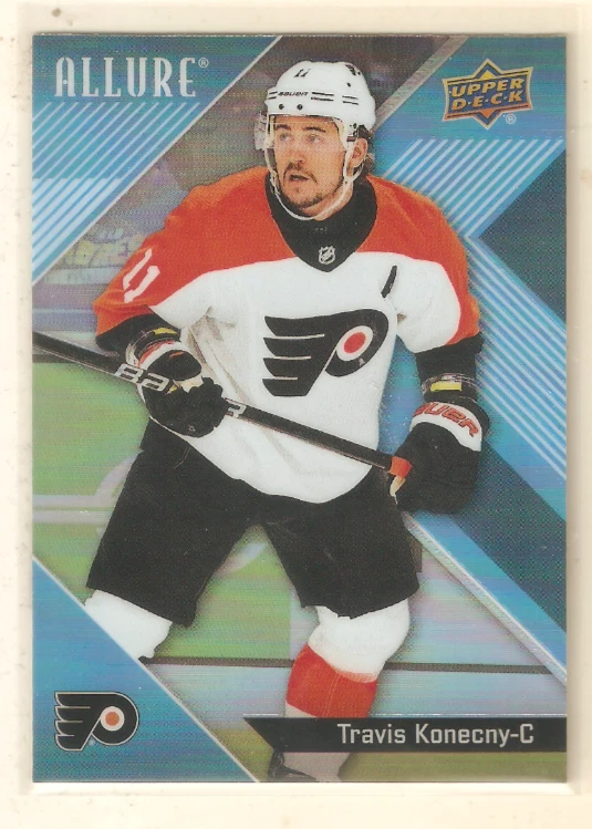 Travis Konecny 2024-25 UD Allure Base Card #18 Flyers - Image 1 of 1