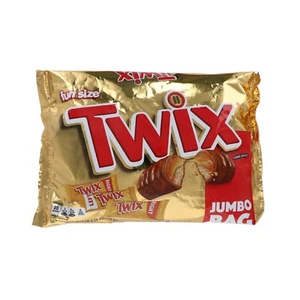Twix Caramel Fun Size Chocolate Candy Bars 32 Count - 18.28 oz Bag - Picture 1 of 2