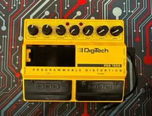 Pedal de guitarra analógico doble DigiTech PDS 1550 distorsión programable Overdrive DOD - Imagen 1 de 5