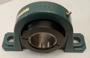 Dodge P2B-DLM-208 2-Bolt Pillow Block 2-1/2" Bore With D-Lock Ring 214  - Picture 1 of 10