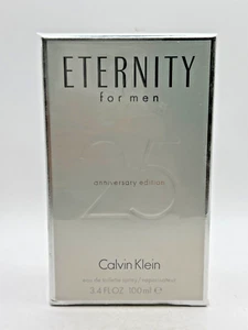 ETERNITY 25ANNIVERSARY EDITION BY CALVIN KLEIN 100ML EDT SPRAY(NEW W/BOX&SEALED) - Picture 1 of 6