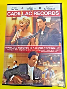 Cadillac Records DVD VG Adrien Brody, Jeffrey Wright, Beyonce Knowles - Picture 1 of 4
