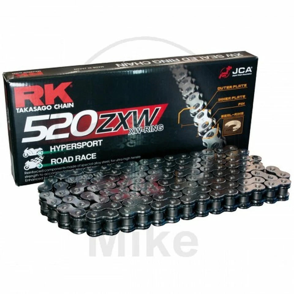 RK XW-RING 520ZXW/112 CATENA RIVETTO PER KTM 1290 SUPER DUKE R 2014-2018 - Immagine 1 di 1