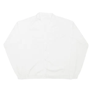 Womens Cardigan White V-Neck Tight Knit S - Picture 1 of 6