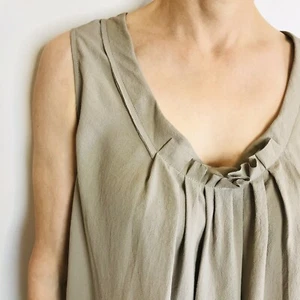 Crea Concept Sz 38 (AU 10) Soft Grey Tunic Top, Long Line French Designer Label - Picture 1 of 9