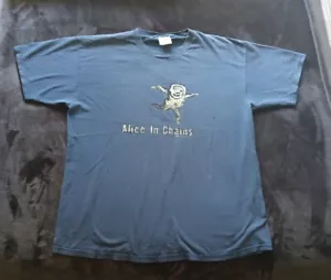 Rara T-shirt vintage Alice In Chains 1995/1996 Tour taglia XL bella etichetta uomo - Foto 1 di 8