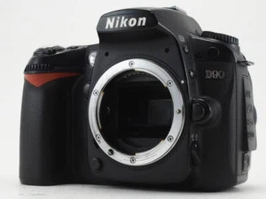 Nikon D90 body Black 12.3MP Digital SLR Camera Body English Language From Japan - Picture 1 of 3