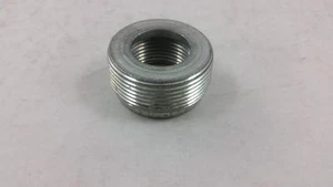OZ Gedney RB-328S Reducing Bushing, Threaded, 1-1/2" x 1", Steel QTY. 1 - Picture 1 of 3