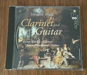 Virtuoso Music For Clarinet And Guitar - Klöcker, Prunnbauer (CD, 1990) - Picture 1 of 3
